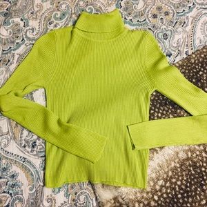 Neon tight fit sweater
